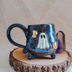 Caneca Fantasminha Branco Lunar