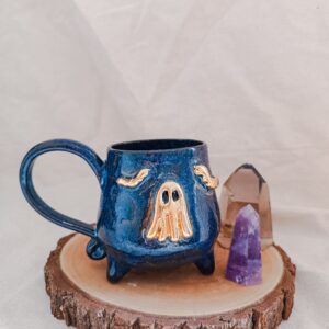 Caneca Fantasminha Dourado - Voo dos Morcegos