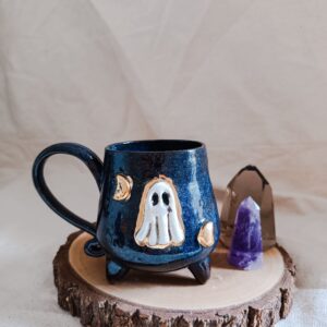 Caneca Fantasminha Branco Lunar