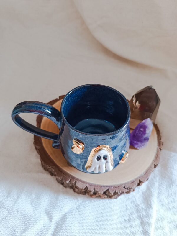 Caneca Fantasminha Branco Lunar - Imagem 4