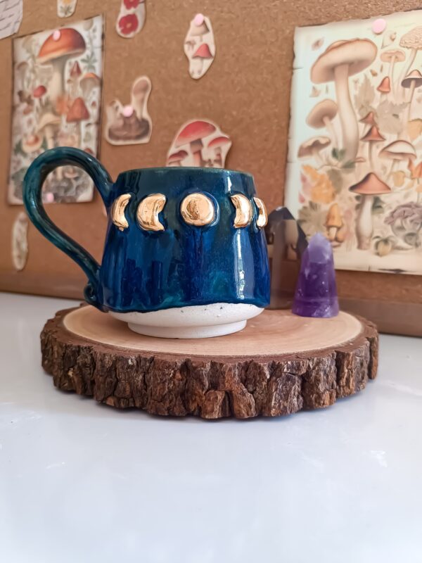 Caneca - Ciclos Lunares Azul