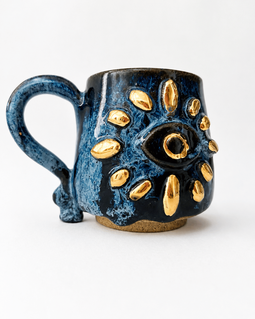 caneca de ceramica olho grego